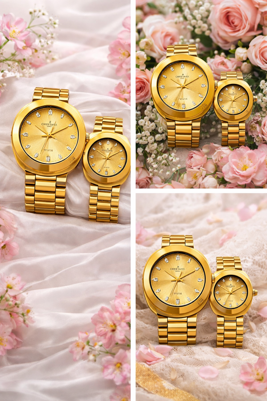 Golen Watch for Couple