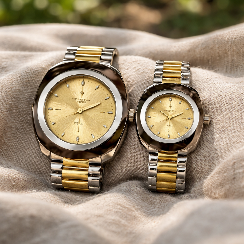 Premium Couple Watch Set