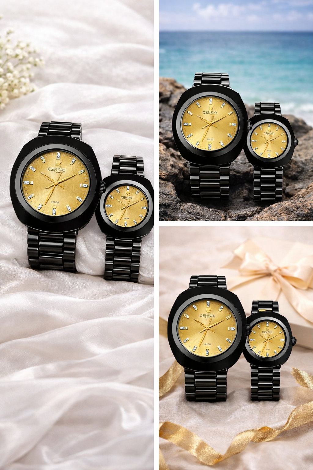 Premium Couple Watch Set